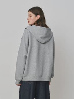 FSLE Autumn 2025 Women's Drop Shoulder Sweatshirt - Textured Open Front Relaxed Fit Casual Layer Loose Knit Top