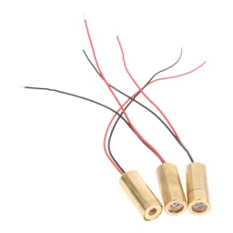 Copper Laser Head 650nm 9mm 3V 50mW Laser Cross Diode Module Red Laser Electronic Measuring Instruments 3Types