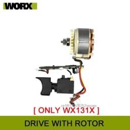 Orginal new Switch Driver motor reducer casing toothed wheel shell chuck parts for WORX WU131X Electric screwdriver
