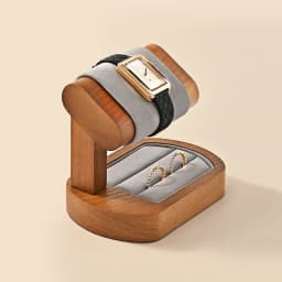 WoodTen Solid Wood Jewelry Watch Display Stand New T-shaped Watch Stand Bracelet Jewelry Display Prop Home Watch Storage Rack