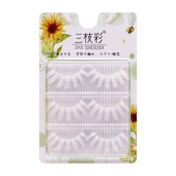 White lashes full strips Natural manga False Eyelashes DIY Wispy Strip lash For Women Halloween Christmas Party makeups