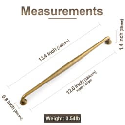 Antique Brass Cabinet Pulls Hardware for BedroomVintage Brass Solid Drawer Handles for Kitchen Cabinets and Dresser Drawers