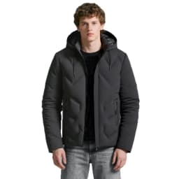 Men's Thickened Cotton Jacket 2026 Winter 3D Casual Detachable Hat Windproof Warm New