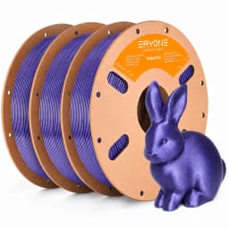 Eryone 3KG Galaxy PLA Filament 3D Print, Multicolor Available, 3KG Galaxy PLA Filament, Sparkle Shining, 1KG/Spool