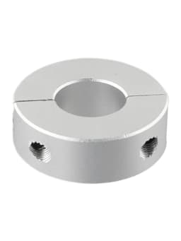 Clamp Collar  Double Split  13-30mm Inside  Diameter  Shaft Collar Clamp Type  Aluminum Alloy Fixed Rings Clamp Collar