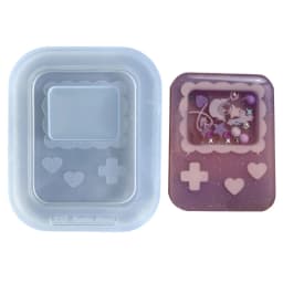 Resin Shaker Molds Silicone Resin Casting Molds Epoxy Quicksand Molds for DIY Pendant Charms Jewelry Making Accessories