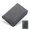 Pop Up Credit Card Holder Wallets Men Slim Rfid Blocking CardHolder Card Money Bag Coin Pocket PU Leather Short Wallets for Men