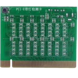 Check card PCI-E 16X 8X PCI Express Slot Tester Card for Motherboard Detect the
