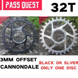 Pass Quest For CANNONDALE si ss 0mm 3mm Offset Bike Chainwheel 28T 30T 32T 34T 36T 38T 40T 42T bicycle Chainrings mtb Bike parts
