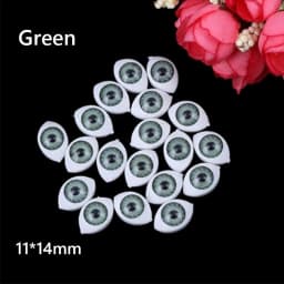 20PCS Funny Plastic Doll Safety Eyes Cute Stuffed Toys Animal Toy Puppet Making Eyes DIY Doll Craft Accessories Girl Gift