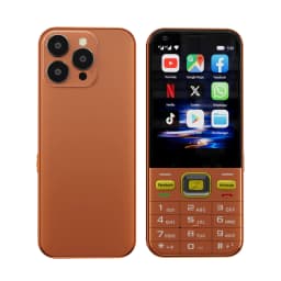 SERVO F6 Ultra Unlocked 4G LTE Button Android Smartphone 2.8" Screen Dual SIM GPS Bluetooth Torch Play Store Backup Mobile Phone