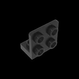 MOC PARTS GDS-642 ANGULAR PLATE 1.5 BOT. 1X2 2/2 compatible with lego 99207 children's toys Assembles Building Blocks Technical