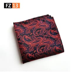 Classic Paisley Floral Anchor Handkerchief Silk Satin Mens Hanky Fashion Classic Wedding Party Pocket Square Hanky