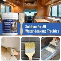 Super Invisible Transparent Waterproof Sealant, Nano Leak-Proof Coating, Crystal Clear Sealing Glue -Once solution the recurring