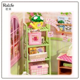 New Original Rolife Super World DIY Wooden Mini House Scene Assembly Toy Model Blind Box Prop Landscape Children's Gift in Stock