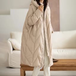 Schinteon Women 90% White Duck Down Long Jacket with Hood Casual Loose Over Size Winter Warm Outwear High Quality 2026 New