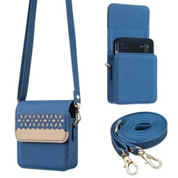 Luxury Embossed Small Flower Universal Bag Case For Samsung Z flip 7 6 5 4 3 7Fe Long Lanyard Shoulder Strap Back Cute Cover