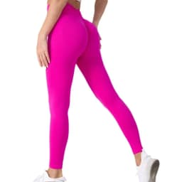 ​​High Waist Push Up Butt Yoga Leggings Workout Leggings Women Cycling Yoga Fashion Elatic Back V Waist Slim Sportswear​​