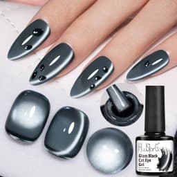 AWStorG Hema Free Poly Nail Gel 30ML Acrylic Gel Finger Extension Transparent Nail Art Extension Quick Building Soak Off UV
