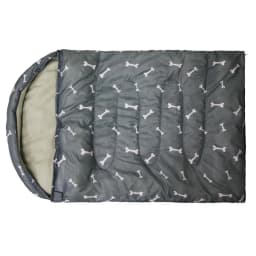 Dog Sleeping Bag Bone Pet Sleep Mat Outdoor Camping Warm Kennel Pad Dog Bed Blanket