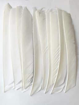 100PCS 18-25CM Full Length Turkey Arrow Feathers DIY Hunting Bow Arrow Accessories Archery Fletching Right Wing Vanes