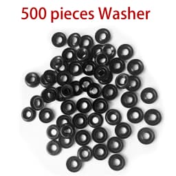 500pieces Black Oxide Finish Countersunk Finishing Washer For Kydex Sheath Screw Accessories Quick Pull Sheath Screw Parts