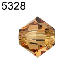 Original Crystal from Austria 5328 Bicone Loose Beads Rhinestone for Jewelry Making Nail Art Bags Cloth Accessories Decoration