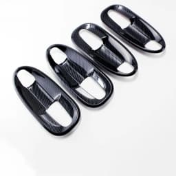 Funduoo For Mercedes Benz Vito W447 V-Class 2014-2020 Carbon Fiber Car Door Handle Cover Styling Accessories