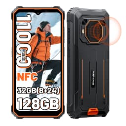 BLACKVIEW BV6200 Plus  [No EU Charger] Rugged Smartphone 32GB(8+24) + 128GB 11000mAh Android 15 Mobile Phone 6.56''90Hz NFC