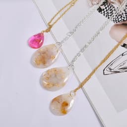 DIY Silicone Pendant Water Drop Gem Mold Faceted Oval Drop Epoxy Resin Silicone Mold Earrings Casting Craft Jewelry Making Tool