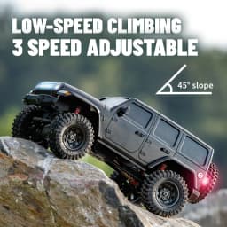 JJRC 1:18 Simulation Wrangler Climbing Vehicle C8801 Pro 2.4G Adjustable Speed 4WD Off Road Model Vehicle Toy For Kids Motor 370