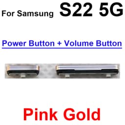 Volume Power Button For Samsung Galaxy S22 SM-S901B S22 Plus S906B S22 Ultra SM-S908B Volume Button Power On Off Side Key Part