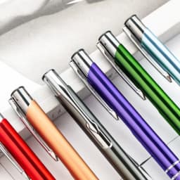 100 50 20 Pcs Custom Ballpoint Pen Metal Pen Support Custom Logo Advertising Wholesale Personalized Pen Advertising Gift