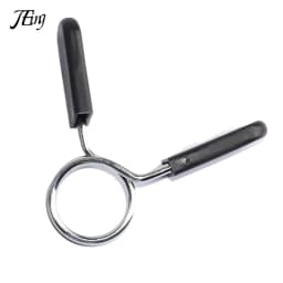 25/28/30mm Barbell Clamp Spring Collar Clips Gym Weight Dumbbell Lock Standard Lifting Kit Barbell Lock