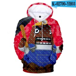 Hoodies men Animal Crossing 3D Sweatshirts Women pullover Cartoon Game Harajuku Funny Student's Hooded Spring/Autumn Tops