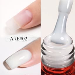 AS Rubber Base Coat UV Gel Colorful Gel Nail Polish Semi Permanent Tempered Top Coat UV LED Nail Art Manicure Nail Varnish