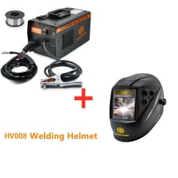 HZXVOGEN MIG 145A Non-Gas Semi-automatic Welding Machine With Flux Core Wire For Gasless Iron Soldering Portable MIG Welder