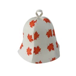 Pure Wool Felt Sauna Hat Russian Banya Cap Embroidered for Shower House Head Protection Sauna Vaporarium Accessories