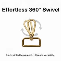 5-30pcs Metal Swivel Clasp Lobster Snap Hooks 16-38mm Dog Collar Buckles Key Belt Clip Bag Strap DIY Accessories