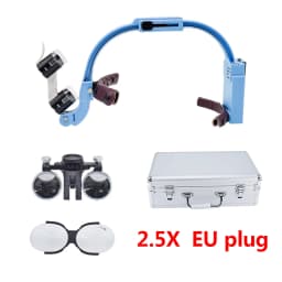 2.5X 3.5X Dr.kim Dental LED Head Light Lamp For Magnification Binocular Loupes 5W Light Dentisit Surgical Headlight Lab Equipmen