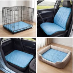 Pet Ice Mats Summer Cat Dog Sofa Nest Bed Cooling Sleeping Pad for Small Dogs Pets Durable Sofa Cooling Pad Blanket
