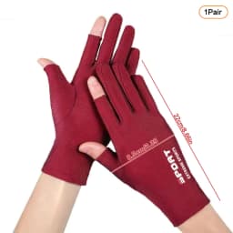 Sunscreen Stretch Women Anti UV Mid-long Breathable Glove For Spring Summer Thin Gloves