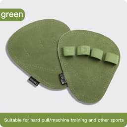 2 PC Powerlifting Gym Gloves Breathable Horizontal Bar Booster Gloves Weightlifting Leather Palm Guard Fitness Gloves Men Women