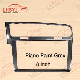 8 inch 9.2 inch Piano Black MIB Frame Radio Panel Decorative Frame for Volkswagen Golf 7 MK7 Golf 7.5 MK7.5 MIB Screen Bezel