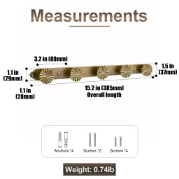 Goo-Ki Hangers Hook Zinc Alloy Wall Hook Bronze Cloth Coat Bag Hat Hanging Hooks Bathroom Kitchen Anitque Racks with Screws