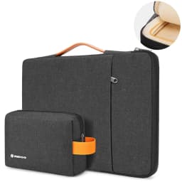 NIDOO Laptop Bag Case 13.3 14 Inch Waterproof Notebook Bag Macbook Case M1 Air Pro 13 15 Handbag Briefcase with Accessory Bag
