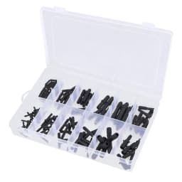 Car Hose Connector Assortment Reducer Set Plastic Straight T Piece Connectors For Cooling Systems Fuel Systems Garden Tools