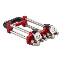 Dual station metal plate roller bending machine | Metal roof&sheet metal processing special curling machine