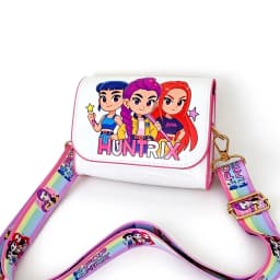 Cute Cartoon Print Crossbody Wallet Small Storage Bag for Kindergarten Students Birthday Gift