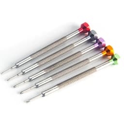 Precision Screwdriver Set 0.6-2.0mm High Hardness Steel Micro Cross Screwdriver Kit For Home Watch Eyeglasses Jewelry Repair Too
